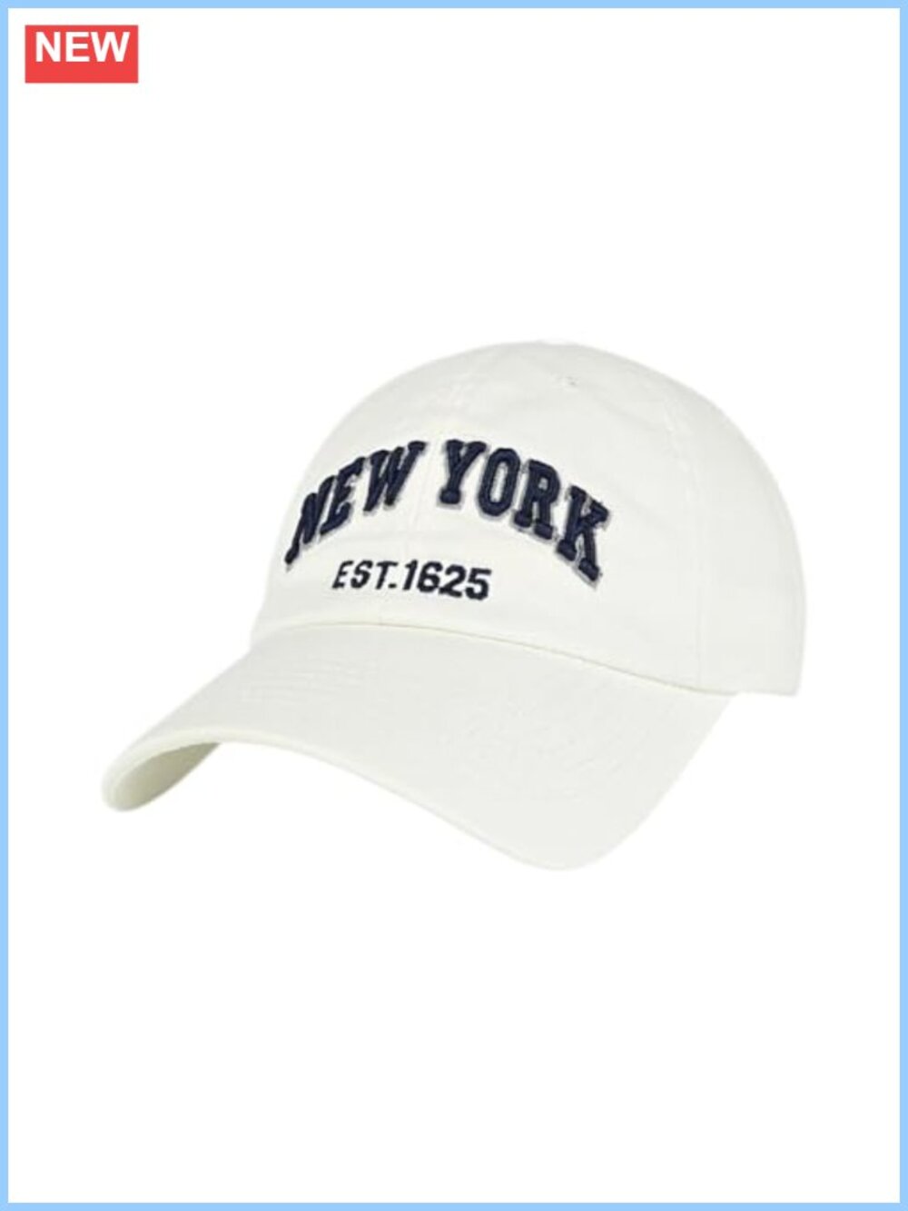 100% Cotton Dad Hat with 3D Embroidery, Adjustable Metal Buckle, Low-Profile